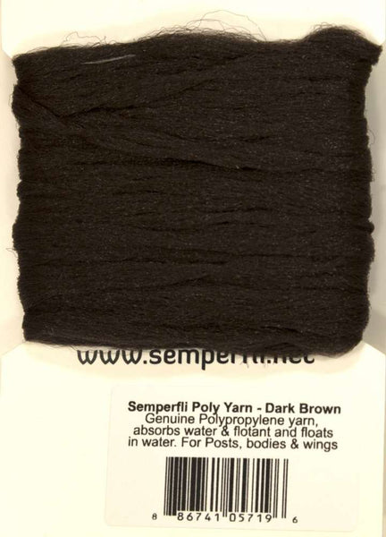 Semperfli Tan Poly-Yarn  Polypropylene Fly Tying Material