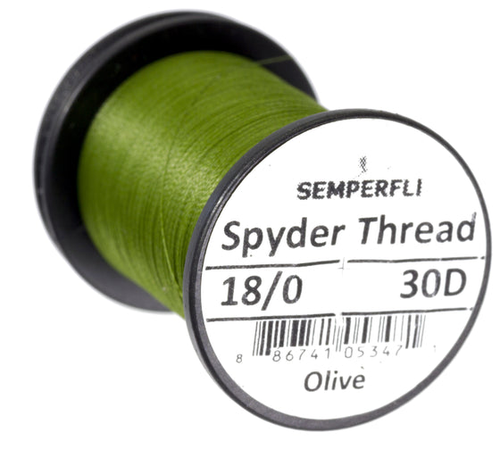 Semperfli - Spyder Thread - 18/0 - Red