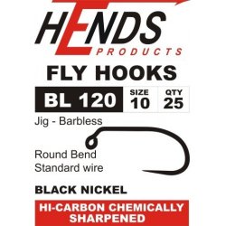 Hends Hook - BL120, Jig - Barbless