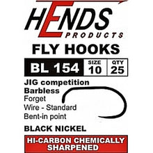  Hends Hook - BL154 - Jig (Transverse Eye)  - Competition Barbless