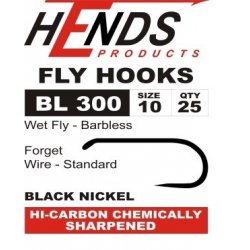 Hends Hook - BL300, Wet Fly-Barbless