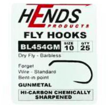  Hends Hook - BL454GM, Dry Fly - Barbless