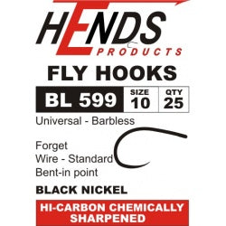 Hends Hook - BL599, Universal Hook - Barbless
