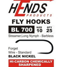  Hends Hook - BL700, Streamer, Long Nymph (3xl) - Barbless