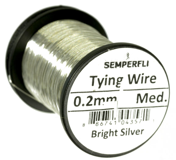 SEMPERFLI Wire 0.1mm march brown